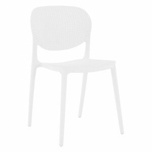 Tempo Kondela Židle FEDRA NEW – bílá + kupón KONDELA10 na okamžitou slevu 3% (kupón uplatníte v košíku)