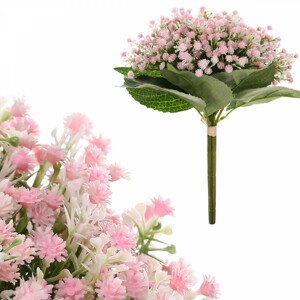 Autronic Nevěstin závoj, puget, růžové květy KN6130 PINK
