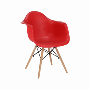 Tempo Kondela Jídelní židle DAMEN - červená + kupón KONDELA10 na okamžitou slevu 3% (kupón uplatníte v košíku)