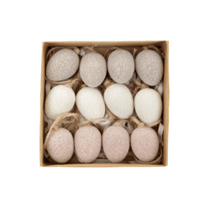 Autronic Vajíčka plastová v krabičce (12 kusů) KLA618
