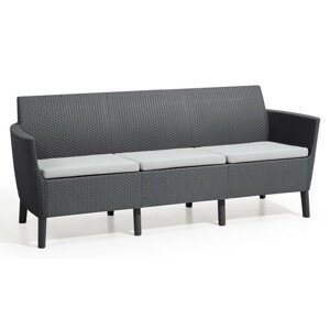 Keter Sofa SALEMO 3 seater - grafit