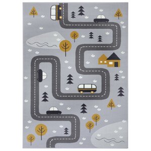 Hanse Home Dětský koberec Adventures 104535 šedá 160x220 cm