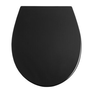 Olsen Spa Leukada wc sedátko soft close oválné duroplast černá KD02181851