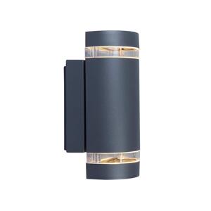Venkovní nástěnné svítidlo Lutec Focus / 35 W / 24,5 x 12 x 11,5 cm / IP44 / antracit