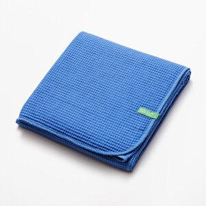 Deka United Colors of Benetton / 100% bavlna / 140 x 190 cm / modrá