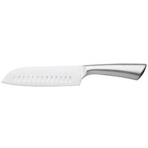 Kuchyňský nůž Bergner Santoku / 17,5 cm / nerezová ocel / stříbrná