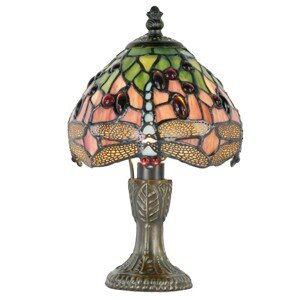Nástěnná lampa Tiffany hnědá bez stínítka -15*Ø 23 cm Clayre & Eef