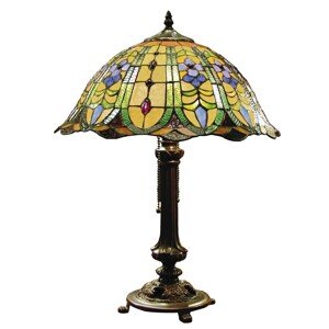 Stolní lampa Tiffany - Ø 41*56 cm  Clayre & Eef