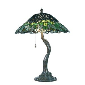 Stolní lampa Tiffany - 12.5*35 cm Clayre & Eef