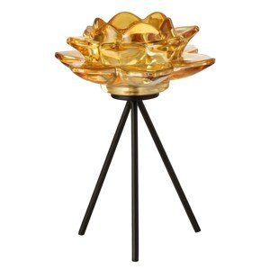Zlatá kovová barová stolička Charlotte gold  - 52*51*100cm J-Line by Jolipa