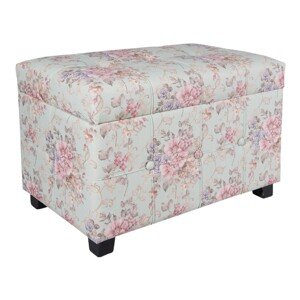 Růžový vintage přehoz na dvoulůžkové postele Quilt 181 - 230*260 cm Clayre & Eef