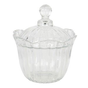 Stolní vitrážová lampa Tiffany s medvídkem - 17*15*28 cm E14/max 1*25W Clayre & Eef