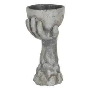 Béžová antik dekorativní mísa Anett s patinou- 23*3*14 cm Clayre & Eef