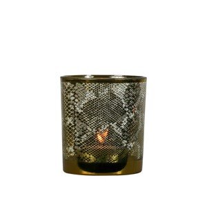 Válcová jemně krémová svíčka XXL - 10*10*20 cm J-Line by Jolipa