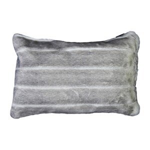 Tmavě šedá chlupatá deka Cutie - 130*180*4 cm J-Line by Jolipa