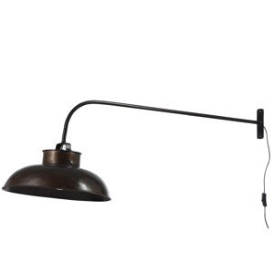 Kovová zdobená lucerna na svíčku ve tvaru klece - Ø 30*79 cm Clayre & Eef
