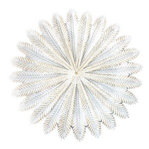 2ks dřevěný podnos s perleťovým vnitřkem Enamell white - 40*3*31/30*3*24cm J-Line by Jolipa