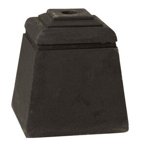 Černá nástěnná kovová cedule Garage - 38*1*40 cm Clayre & Eef