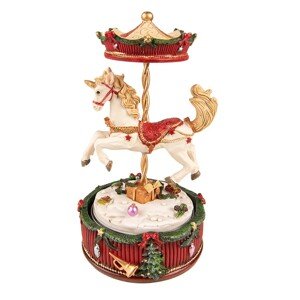 Porcelánový vánoční hrnek s Louskáčky Happy Little Christmas  - 12*8*10 cm / 300 ml Clayre & Eef