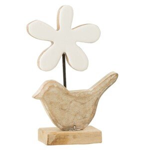 Umělá dekorační květina růžový tulipán - 6*6*50 cm Clayre & Eef